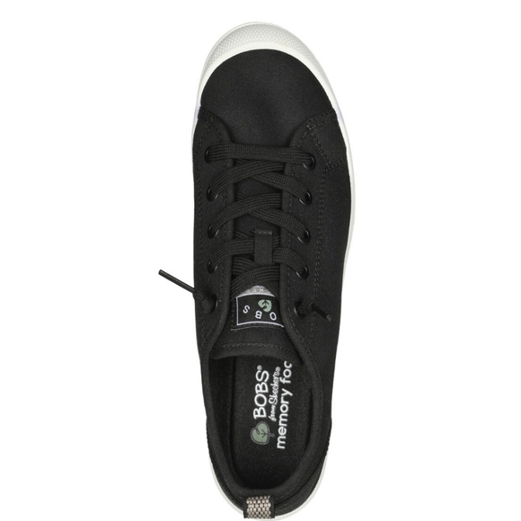 EUC Skechers BOBS Memory Foam Women's Black Shoes size 8 - Picture 2 of 10